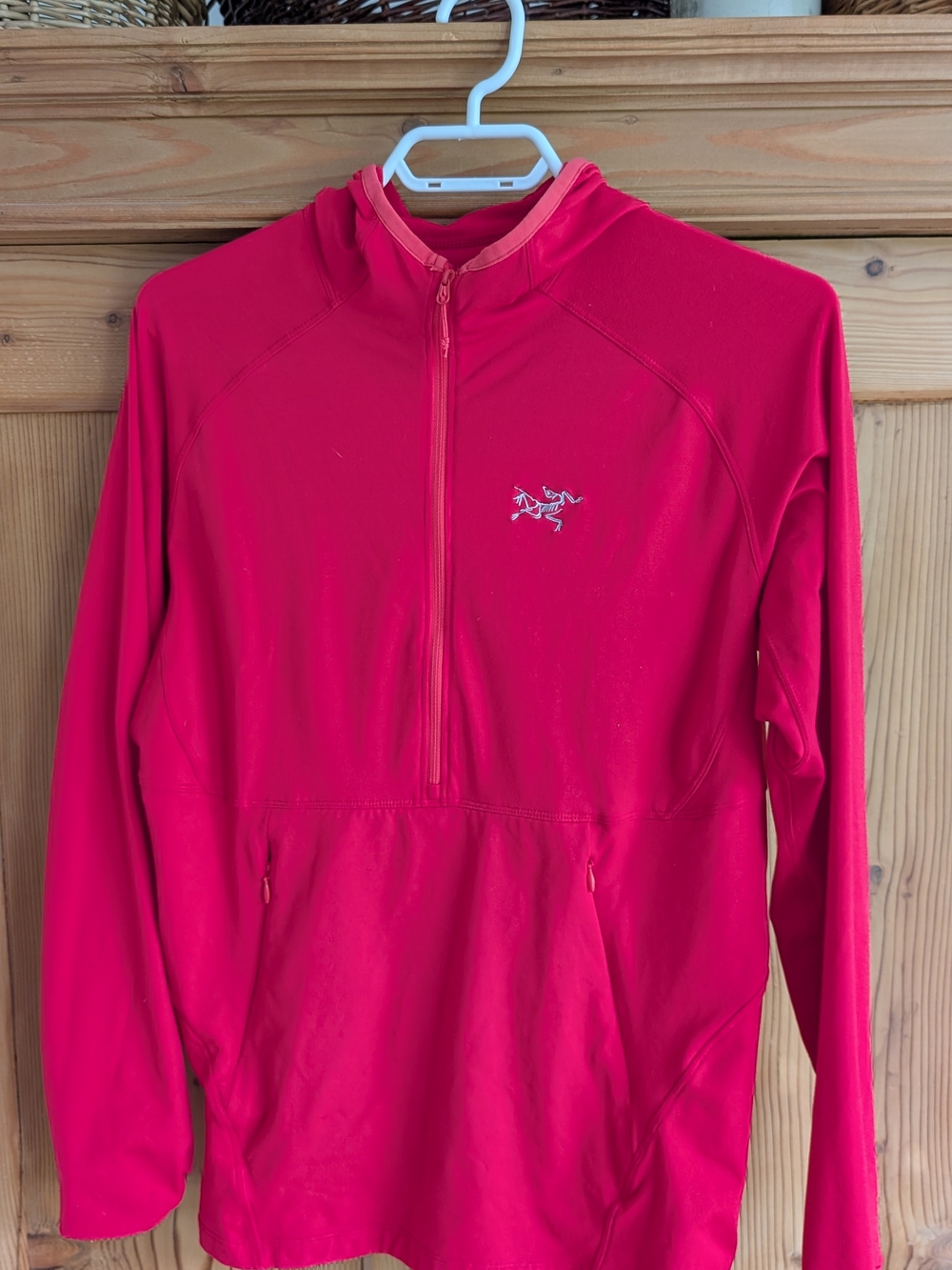 Arc'teryx Women's Hot Pink Half-Zip Hoodie